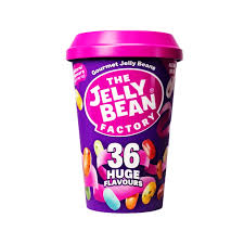 THE JELLY BEAN FACTORY 36 HUGE FLAVOURS 200GM