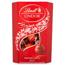 LINDT LINDOR MILK CHOCOLATE BOX 200GM