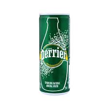 PERRIER SPARKLING NATURAL MINERAL WATER 250ML