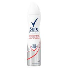 SURE BODY SPRAY ANTI BACTERIAL PROTECT M