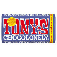 TONY'S 42% DARK MILK PRETZEL CHOCOLATE 180GM