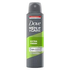 DOVE BODY SPRAY EXTRA FRESH 250ML