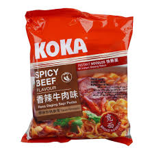 KOKA SPICY BEEF NOODLE 85GM