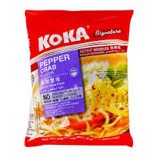 KOKA PEPPER CRAB FLAVOUR NOODLE85GM