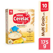 NESTLE CERELAC YELLOW FRUITS 175GM