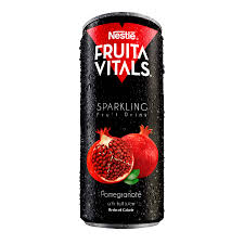 NESTLE FRUITA VITALS POMEGRANATE SPARKLING FRUIT DRINK 250ML