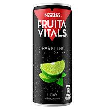 NESTLE FRUITA VITALS LIME & LEMON SPARKLING 250ML