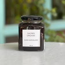 SACRED ORGANIC DARK MARMALADE 400ML