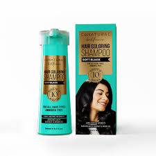 CONATURAL HAIR COLORING SHAMPOO SOFT BLACK 200ML