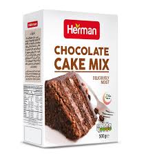 HERMAN CAKE MIX CHOCOLATE 500GM