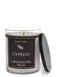 BATH & BODY WORKS CYPRESS SCENTED CANDLE 227GM