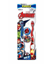 FIREFLY AVENGERS TOOTH BRUSH TWIN CAPS