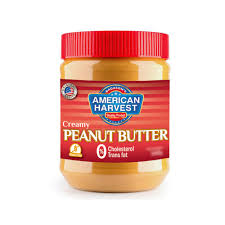 AMERICAN HARVEST PEANUT BUTTER CREAMY 340GM