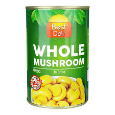 BEST DAY SLICED MUSHROOM 400GM