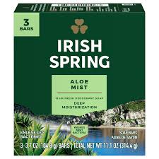 Irish Spring Aloe Mist Soap 104g