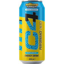 C4 MILLIONS BUBBLEGUM ZERO SUGAR ENERGY DRINK 550ML