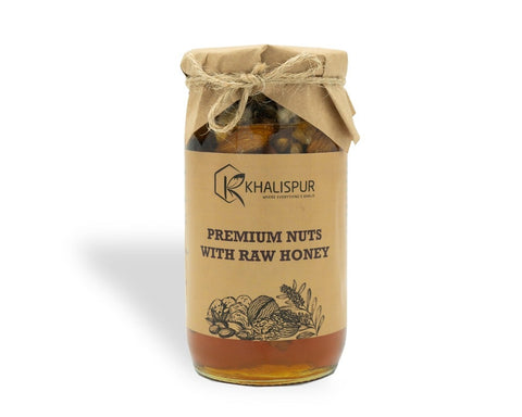 KHALISPUR PREMIUM NUTS WITH RAW HONEY 400GM