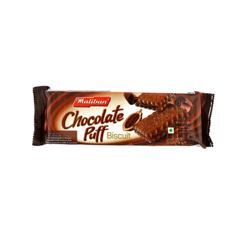 MALIBAN CHOCOLATE PUFF BISCUIT 200GM